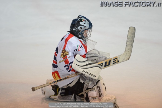 2014-10-26 Ambrosiana-Hockey Milano Rossoblu U12 0541
